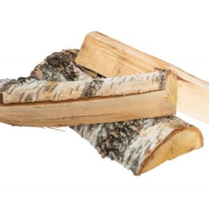 Brennholz Birke 25 cm 80 Sack Palette